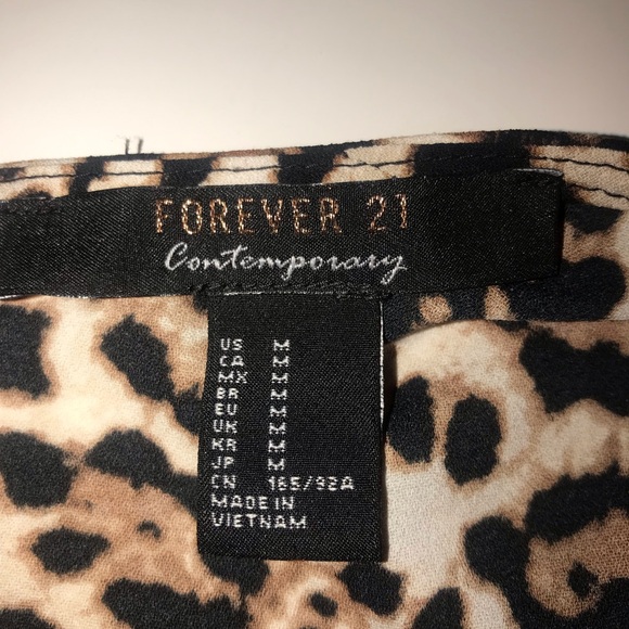 Forever 21 Leopard dress tank. Medium. - Picture 5 of 5